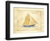 The Schooner Juliet-Martin Wiscombe-Framed Art Print