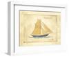 The Schooner Juliet-Martin Wiscombe-Framed Art Print