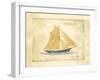 The Schooner Juliet-Martin Wiscombe-Framed Art Print