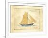 The Schooner Juliet-Martin Wiscombe-Framed Art Print