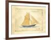 The Schooner Juliet-Martin Wiscombe-Framed Art Print