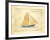 The Schooner Juliet-Martin Wiscombe-Framed Art Print