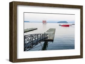 The Schooner Margaret Todd in Bar Harbor, Maine-Jerry & Marcy Monkman-Framed Photographic Print