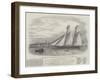 The Schooner Yacht Volna (Wave)-null-Framed Giclee Print