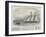 The Schooner Yacht Volna (Wave)-null-Framed Giclee Print