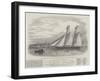 The Schooner Yacht Volna (Wave)-null-Framed Giclee Print