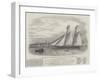 The Schooner Yacht Volna (Wave)-null-Framed Giclee Print