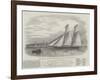 The Schooner Yacht Volna (Wave)-null-Framed Giclee Print