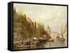 The Schreierstoren, Amsterdam-Johannes Karel Christian Klinkenberg-Framed Stretched Canvas