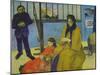 The Schuffenecker Family, or Schuffenecker's Studio. 1889-Paul Gauguin-Mounted Giclee Print