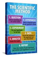 The Scientific Method Classroom Chart-null-Stretched Canvas