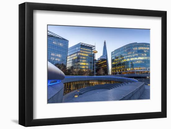 The Scoop, an Amphitheatre Next to the Glc Building, at More London-Charlie Harding-Framed Photographic Print