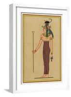 The Scorpion-Headed Funerary Goddess Association with the Embalming of Mummies-E.a. Wallis Budge-Framed Art Print