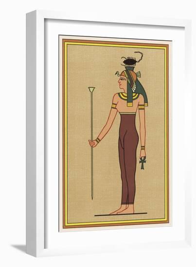 The Scorpion-Headed Funerary Goddess Association with the Embalming of Mummies-E.a. Wallis Budge-Framed Art Print