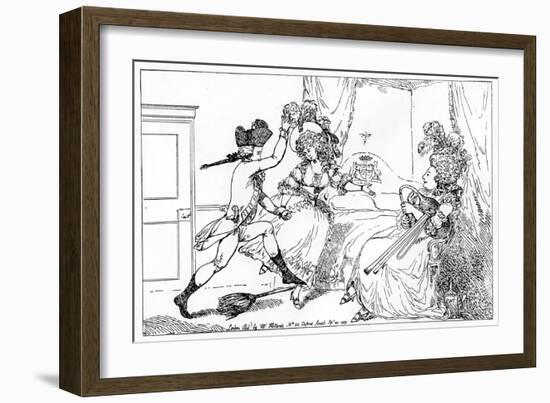 The Scotch Wedding, 18th Century-null-Framed Giclee Print