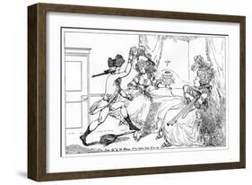 The Scotch Wedding, 18th Century-null-Framed Giclee Print