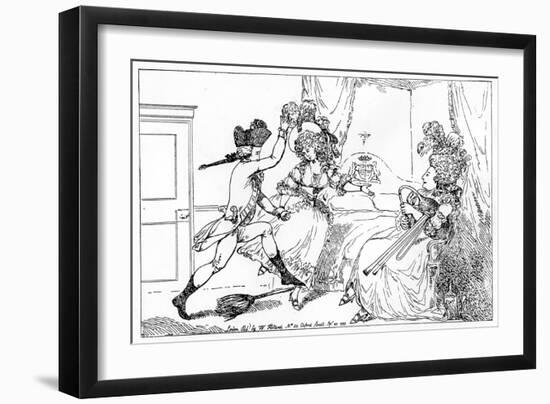 The Scotch Wedding, 18th Century-null-Framed Giclee Print