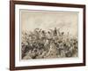 The Scots Greys and the 92nd Regiment in Action-J. Marshman-Framed Art Print