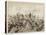 The Scots Greys and the 92nd Regiment in Action-J. Marshman-Stretched Canvas