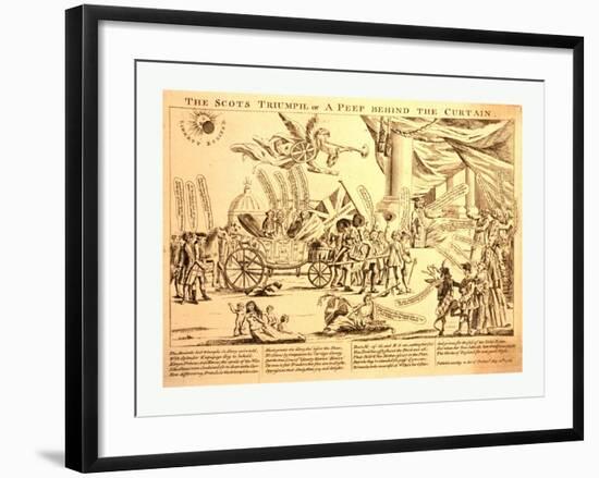 The Scots Triumph-null-Framed Giclee Print