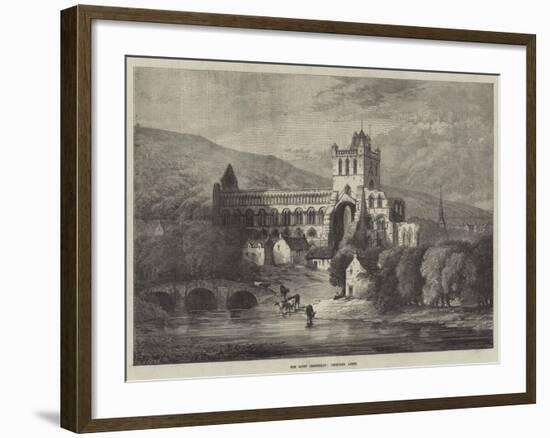 The Scott Centenary, Jedburgh Abbey-Samuel Read-Framed Giclee Print