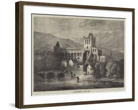 The Scott Centenary, Jedburgh Abbey-Samuel Read-Framed Giclee Print