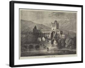 The Scott Centenary, Jedburgh Abbey-Samuel Read-Framed Giclee Print