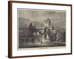 The Scott Centenary, Jedburgh Abbey-Samuel Read-Framed Giclee Print