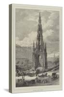 The Scott Monument, Edinburgh-null-Stretched Canvas