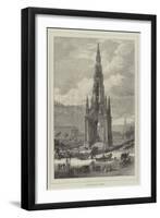 The Scott Monument, Edinburgh-null-Framed Giclee Print