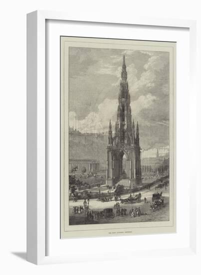 The Scott Monument, Edinburgh-null-Framed Giclee Print