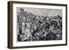 The Scottish Army Led by Robert the Bruce Defeats the Invading English Army of Edward Ii-null-Framed Art Print