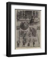 The Scottish Gathering at Stamford Bridge Grounds-Henry Marriott Paget-Framed Giclee Print