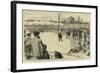 The Scottish Gathering at Stamford Bridge, Tossing the Caber-null-Framed Giclee Print