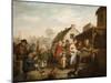 The Scottish Market Place, 1818-Sir David Wilkie-Mounted Giclee Print