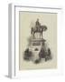 The Scottish National Memorial of the Late Prince Consort at Edinburgh; Sir John Steell-null-Framed Giclee Print