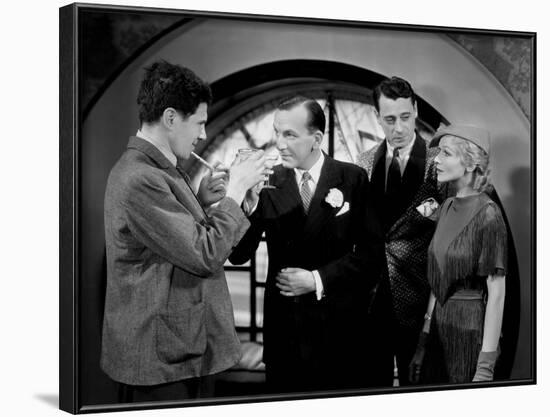 The Scoundrel, Lionel Stander, Noel Coward, Eduardo Ciannelli, Julie Haydon, 1935-null-Framed Photo