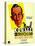 The Scoundrel, Noel Coward on Midget Window Card, 1935-null-Stretched Canvas