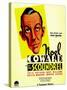 The Scoundrel, Noel Coward on Midget Window Card, 1935-null-Stretched Canvas