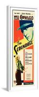 THE SCOUNDREL, top: Noel Coward, bottom: Julie Haydon on insert poster art, 1935-null-Framed Premium Giclee Print