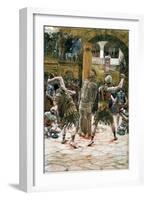 The Scourging, Illustration for 'The Life of Christ', C.1884-96-James Tissot-Framed Giclee Print