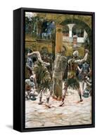 The Scourging, Illustration for 'The Life of Christ', C.1884-96-James Tissot-Framed Stretched Canvas