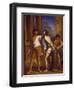 The Scourging of Christ, 1657-Giovanni Francesco Barbieri-Framed Giclee Print