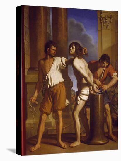 The Scourging of Christ, 1657-Giovanni Francesco Barbieri-Stretched Canvas