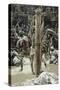 The Scourging of the Back-James Tissot-Stretched Canvas