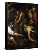 The Scourging-Giovanni Battista Paggi-Framed Stretched Canvas