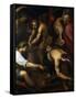 The Scourging-Giovanni Battista Paggi-Framed Stretched Canvas