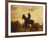 The Scout, Apache-Edward S Curtis-Framed Giclee Print