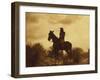 The Scout, Apache-Edward S Curtis-Framed Giclee Print