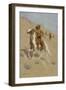 The Scout, C. 1902 (Oil on Canvas)-Frederic Remington-Framed Giclee Print